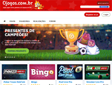 Tablet Screenshot of gamedesire.ojogos.com.br